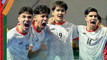 گروه طالبان راهیابی تیم فوتسال به جام جهانی را تبریک گفت