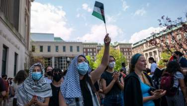 تظاهرات دانشجویان امریکایی در حمایت از غزه همچنان ادامه دارد