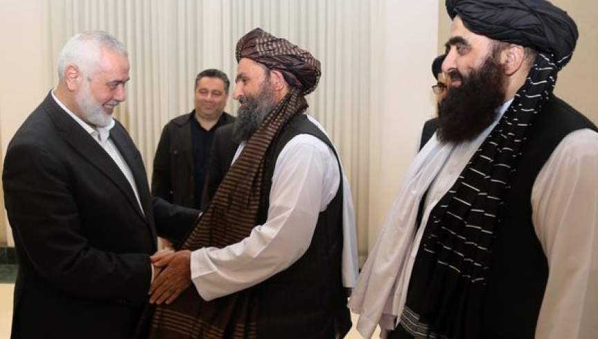 سران طالبان با اسماعیل هنیه در تهران دیدار کردند