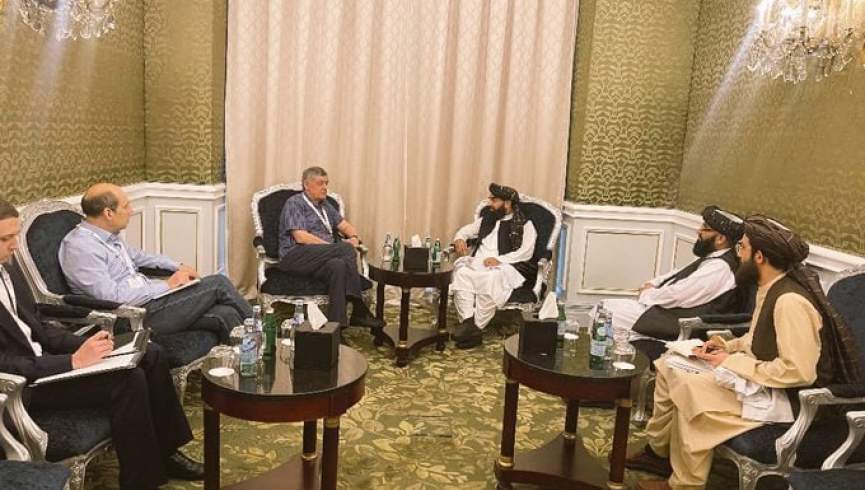 سخنگوی طالبان با نمایندگان روسیه و اوزبیکستان دیدار کرد