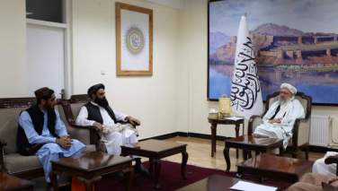 معاون اداری طالبان با سفیر این گروه برای امارات متحده دیدار کرد