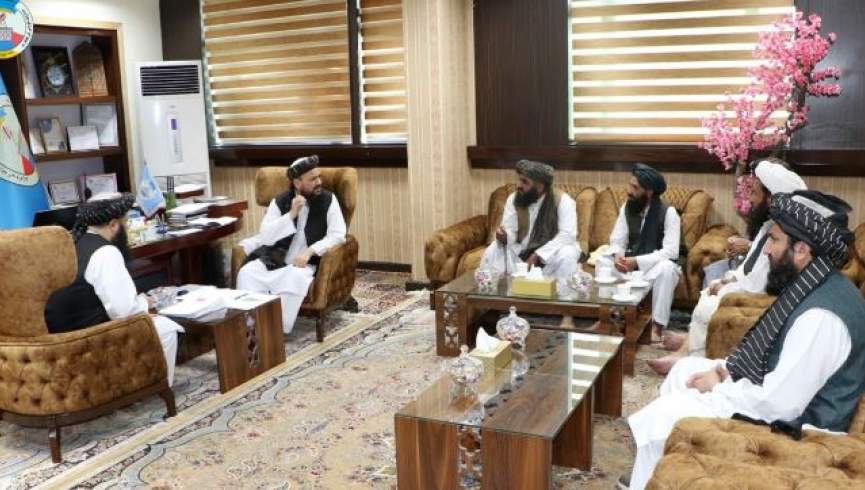 سرپرست وزارت آب گروه طالبان با شماری از بزرگان قندهار دیدار کرد
