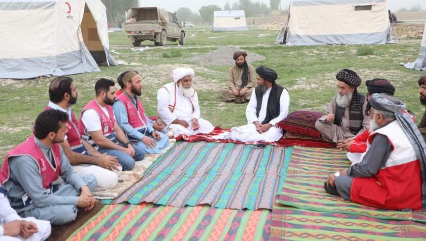 معاون اقتصادی گروه طالبان با رئیس کمک‌های بشر دوستانه قطر دیدار کرد