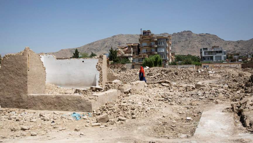 طالبان تخریب خانه‌های 6 هزار آواره داخلی را در کابل آغاز کرده‌اند