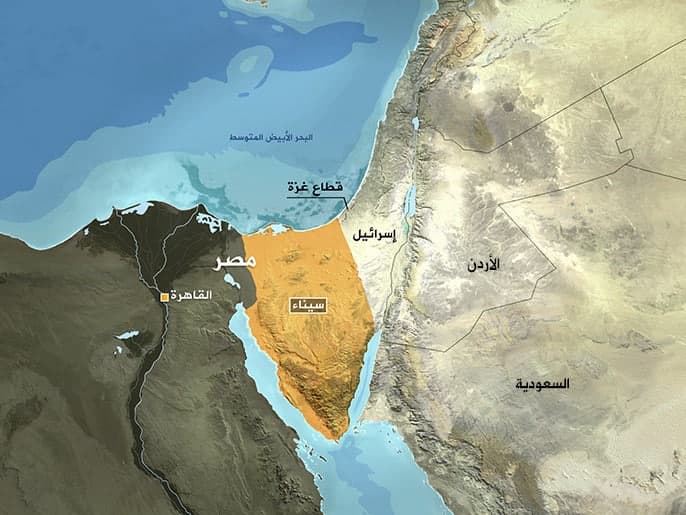 سه نظامی اسرائیل در صحرای سینا در مصر کشته شدند