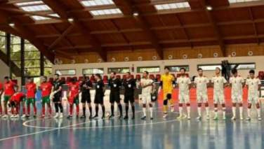 تیم ملی فوتسال افغانستان اولین بازی خود را به مراکش واگذار کرد